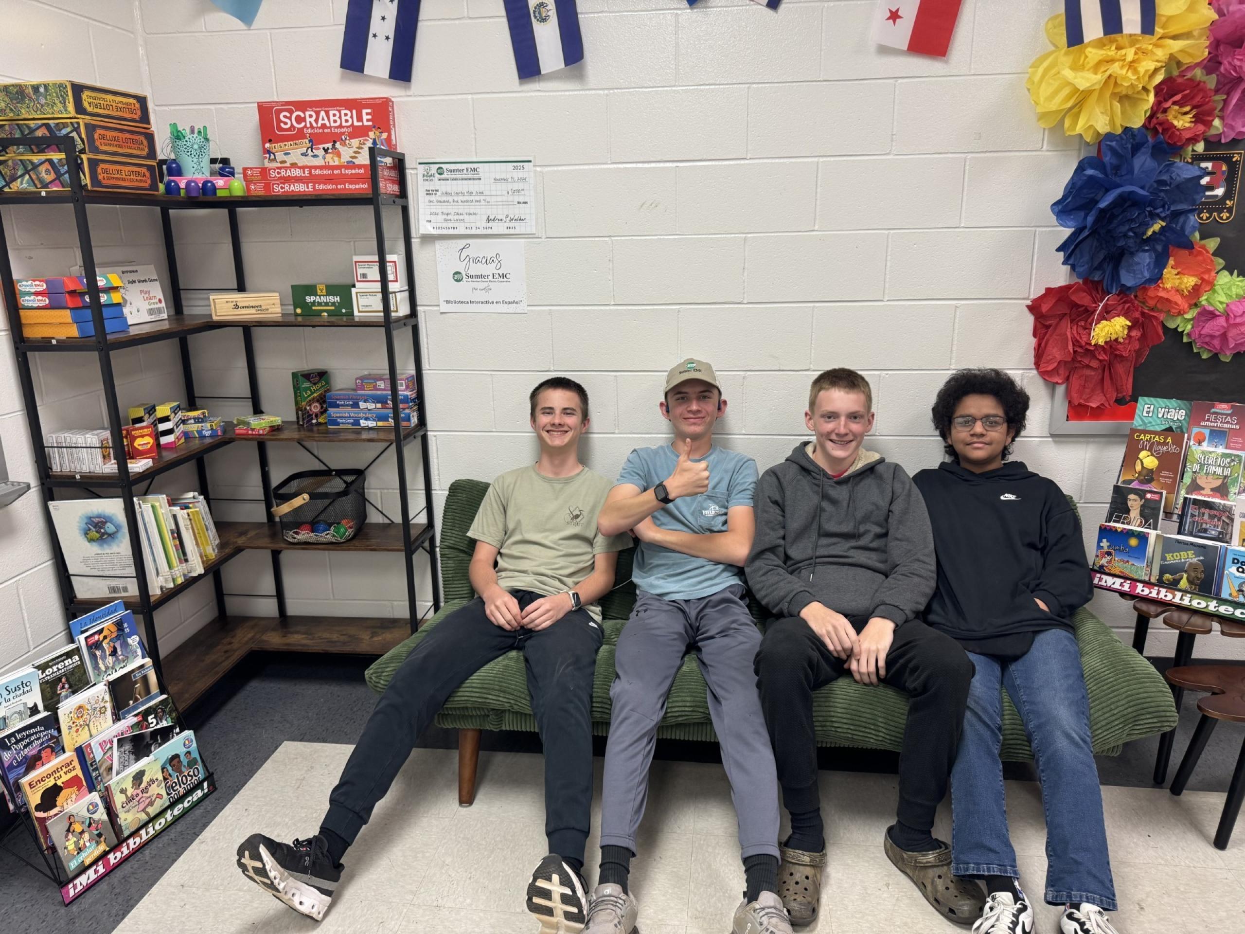 Students Sitting